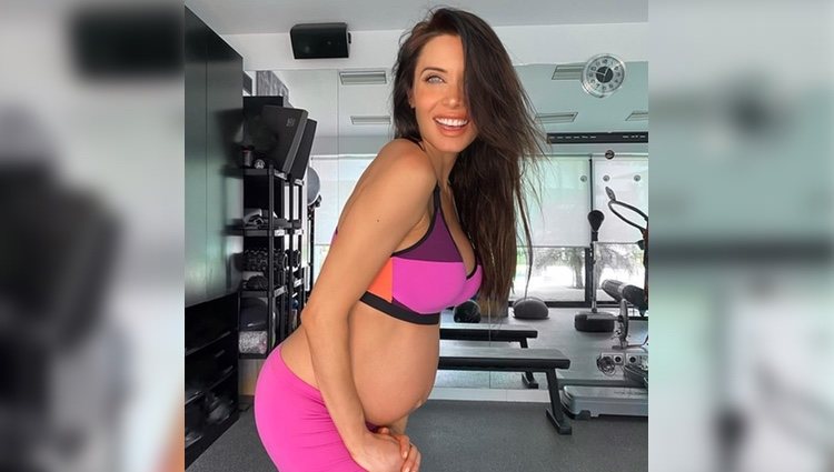 Pilar Rubio luciendo su cuarto embarazo / Instagram