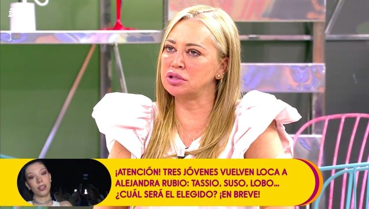 Belén Esteban contando cómo se encuentra Paz Padilla / Telecinco.es