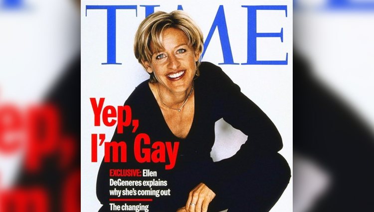 Ellen Degeneres en la portada de la revista TIME en 1997