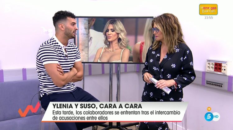 Suso habla de Ylenia con Toñi Moreno