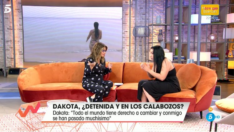 Dakota habla con Toñi Moreno en 'Viva la vida'