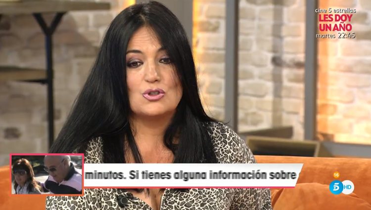 Lely Céspedes hablando de Ernesto neyra en 'Viva la Vida'/ Foto: telecinco.es