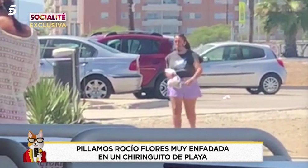 Rocío Flores pidió la comida para llevar antes determinar de comer con su novio | Foto: Telecinco.es