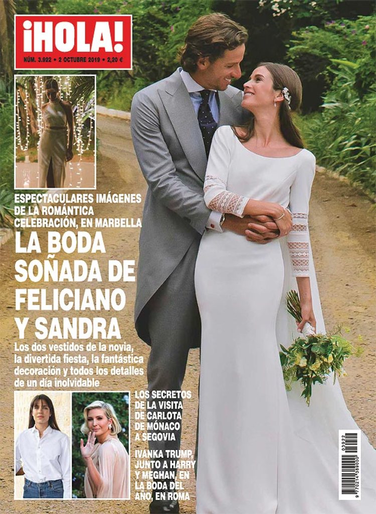 Alba Carrillo tiene en su casa la exclusiva de la boda de Feliciano López y Sandra Gago