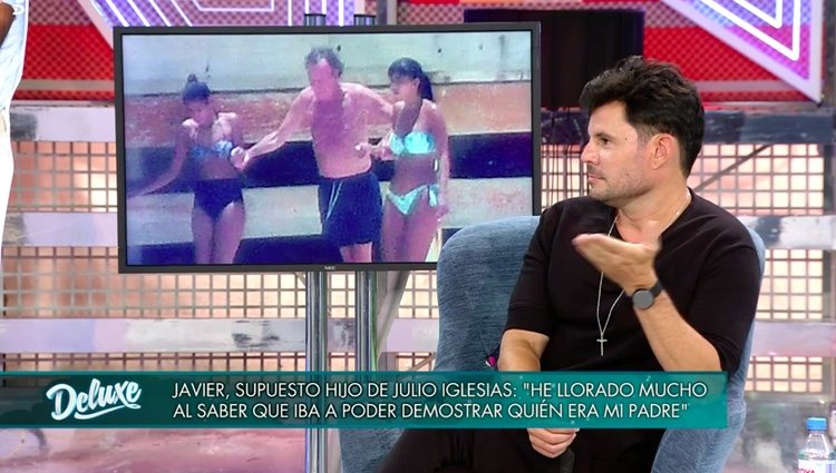 Javier Santos hablando de Julio Iglesias y sus hijos / Telecinco.es