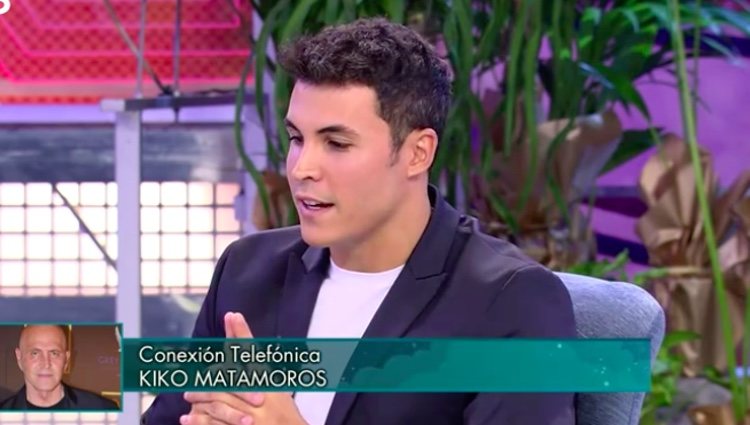 Kiko Matamoros desmintiendo a Kiko Jiménez por teléfono / Telecinco.es