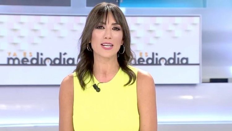 Patricia Pardo presentando 'Ya es mediodía' / Telecinco.es