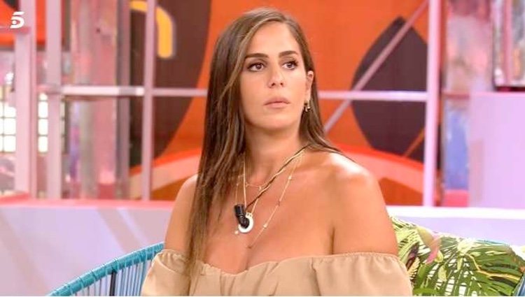 Anabel Pantoja hablando de su prima Chabelita en 'Sálvame' / Telecinco.es