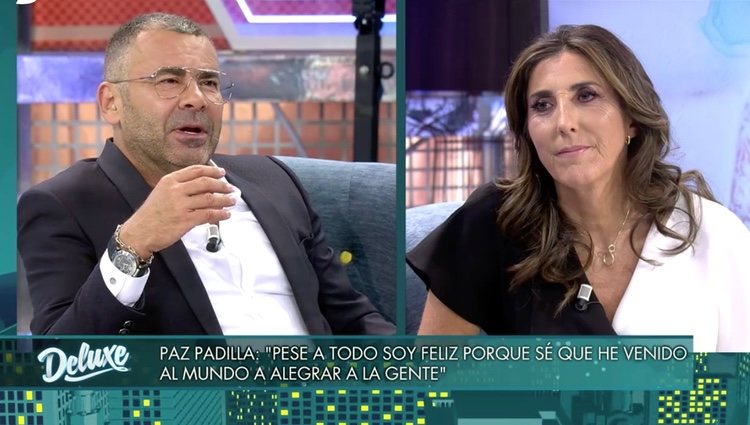 Paz Padilla durante su entrevista | Foto: telecinco.es