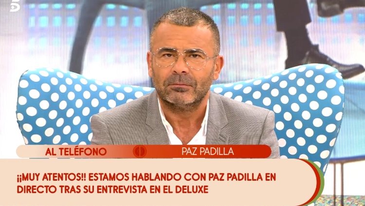 Paz Padilla interviniendo en 'Sálvame' / Telecinco.es