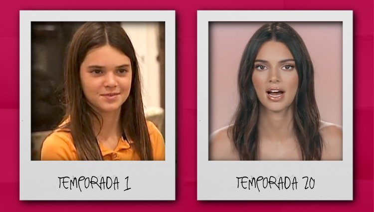 El antes y el después de Kendall Jenner en 'KUWTK'