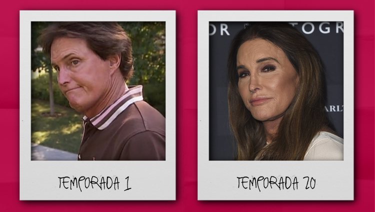El antes y el después de Caitlyn Jenner en 'KUWTK'