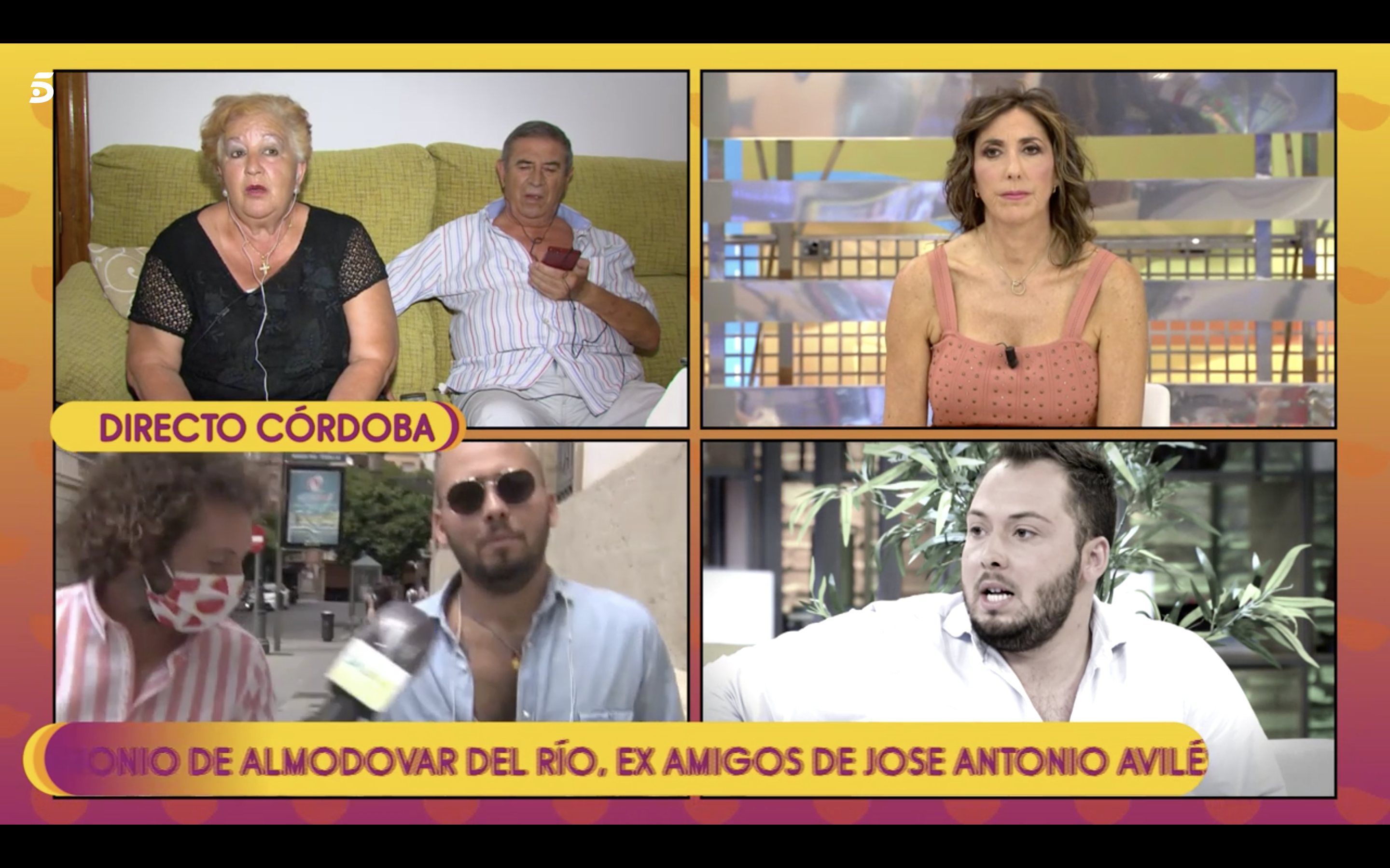 Rosi trabajó de colaboradora con Avilés en un programa de la televisión de Córdoba | Foto: Telecinco.es