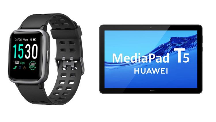 Smartwatch y tablet