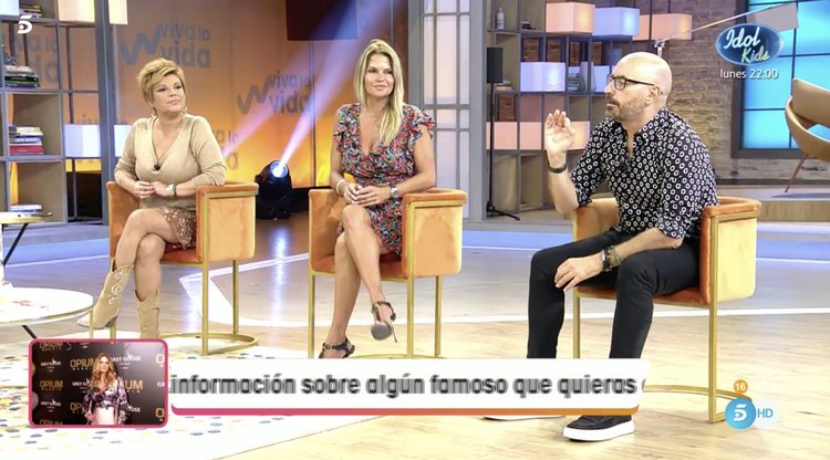 Terelu Campos, indignada con las palabras de sus excompañeros | Foto: Telecinco.es