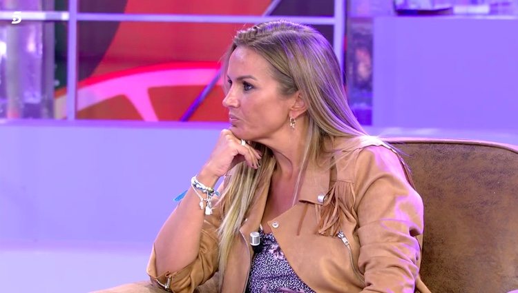 Marta López escuchando a Kiko Hernández / Telecinco.es