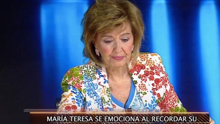 María Teresa, emocionada al hablar de Bigote | Foto: Canal Sur