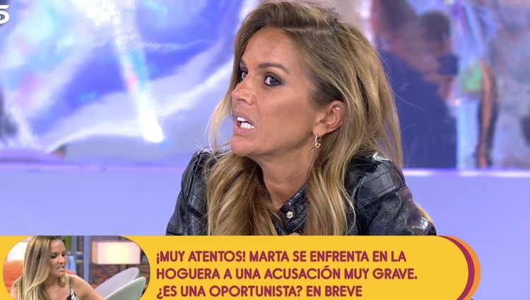 Marta López habla de Alexia Rivas | Foto: telecinco.es