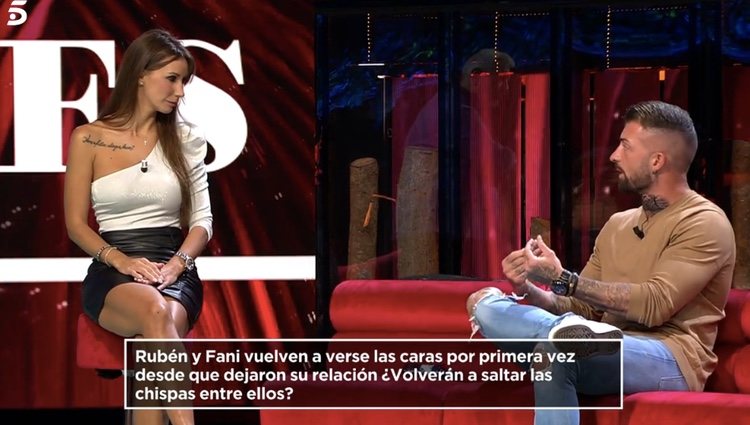 Fani y Rubén se reencuentran | Foto: telecinco.es