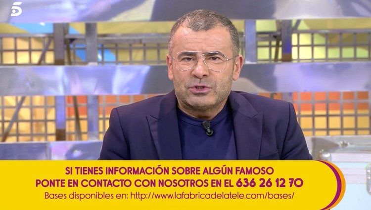 Jorge Javier habla claro de la entrevista | Foto: telecinco.es