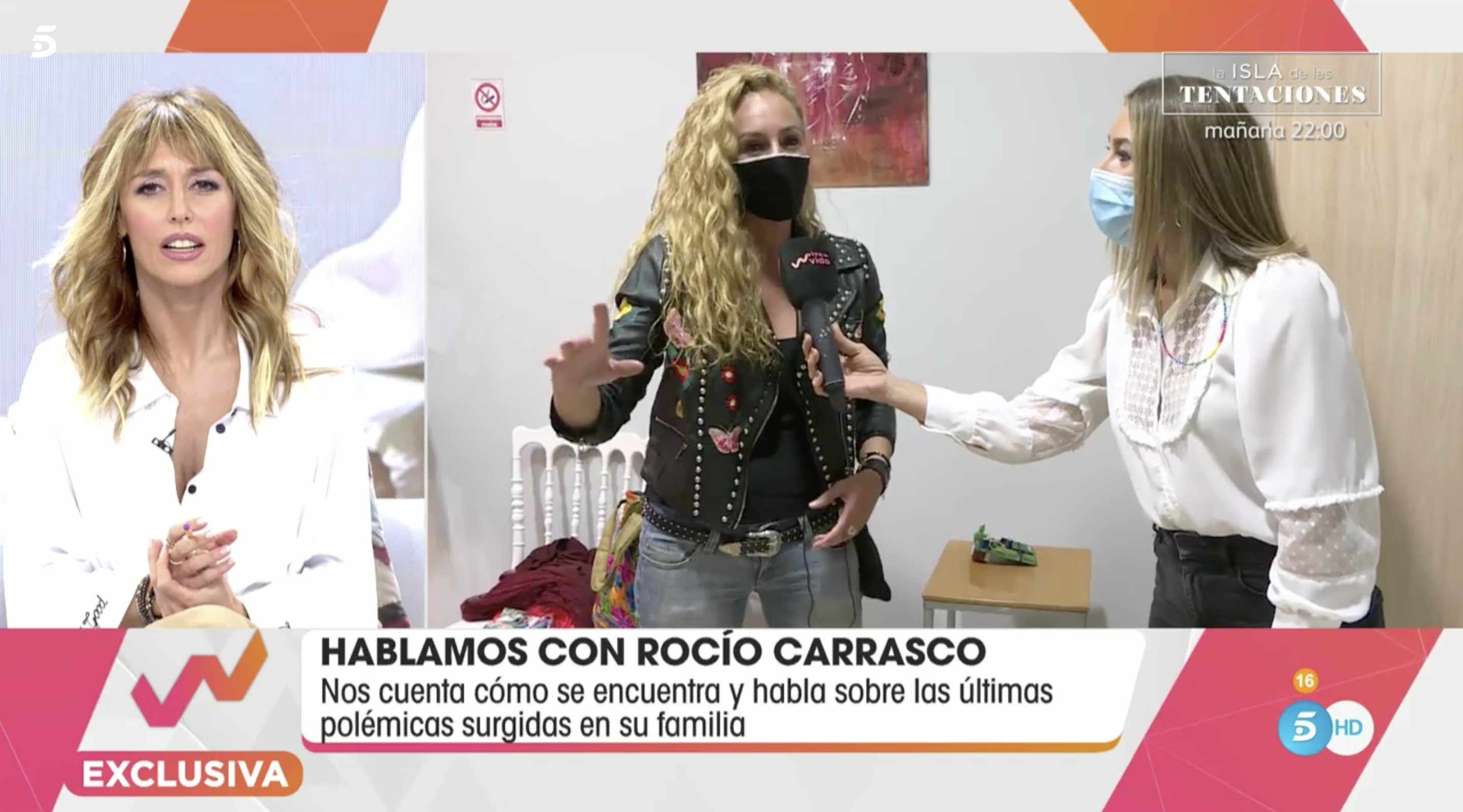 Rocío Carrasco estrena el espectáculo de Rocío Jurado en Madrid | Foto: Telecinco.es