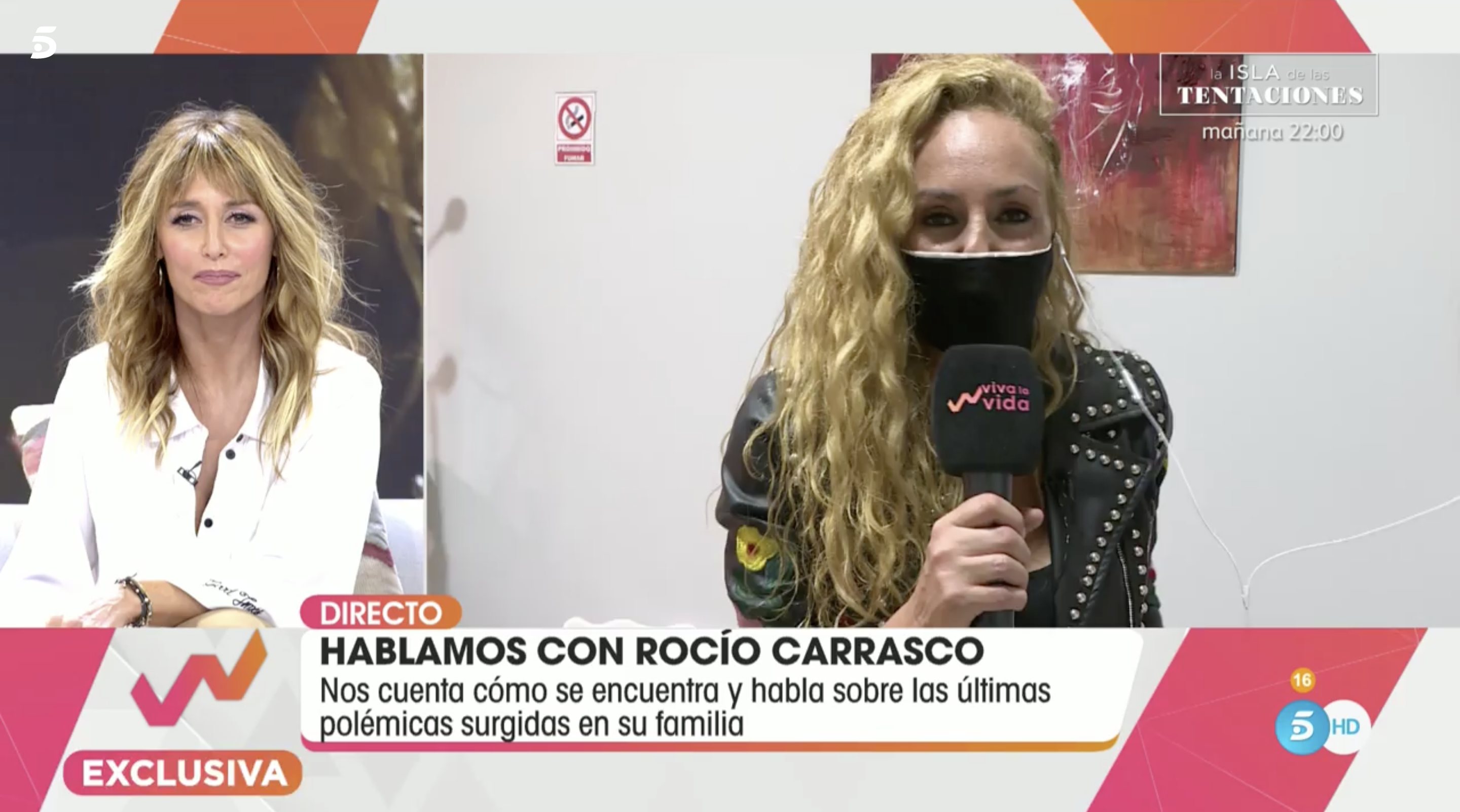 Rocío Carrasco guarda silencio sobre sus problemas de familia | Foto: Telecinco.es