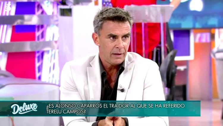 Alonso Caparrós contando el mensaje que envió a Terelu / Telecinco.es