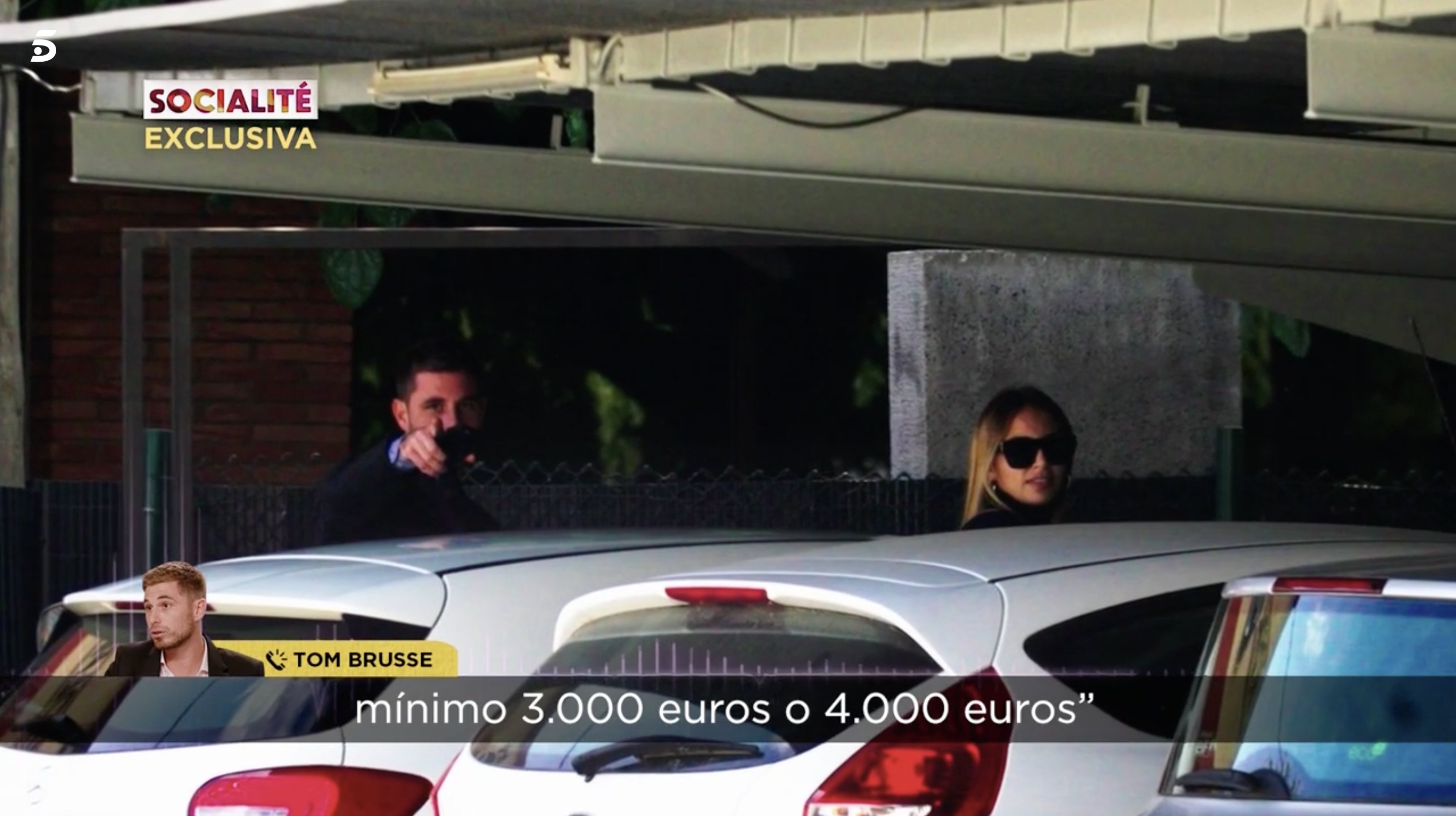 Tom Brusse y Sandra aseguran que las cifras de dinero era un una. broma | Foto: Telecinco.es