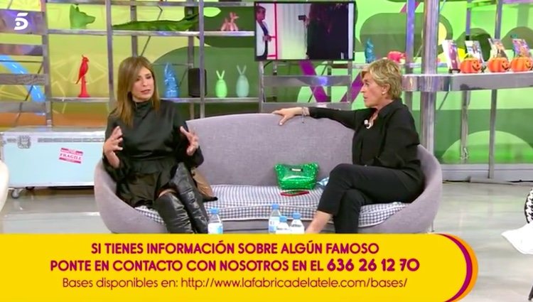 Gema reprochando su actitud a Chelo / Telecinco.es