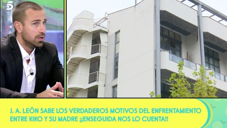 Rafa Mora hablando del loft de Kiko Rivera | Foto: telecinco.es