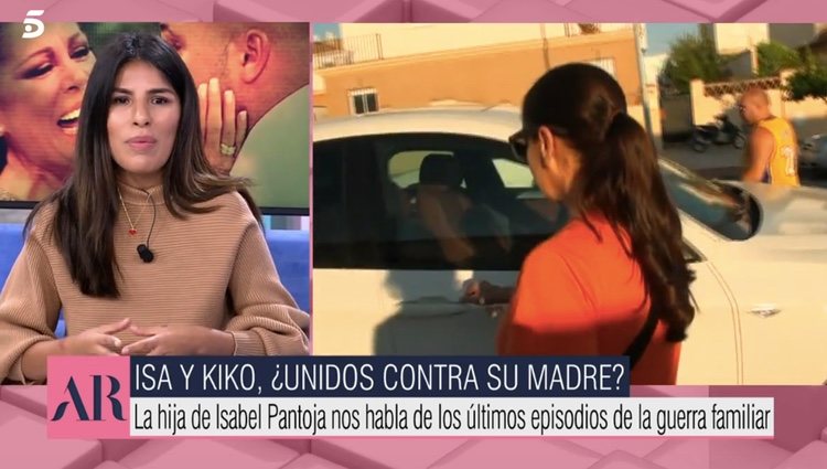 Isa Pantoja habla de la polémica | Foto: telecinco.es