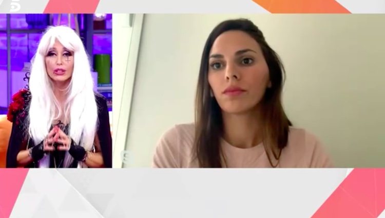 Irene Rosales hablando del conflicto entre Kiko Rivera e Isabel Pantoja / Telecinco.es