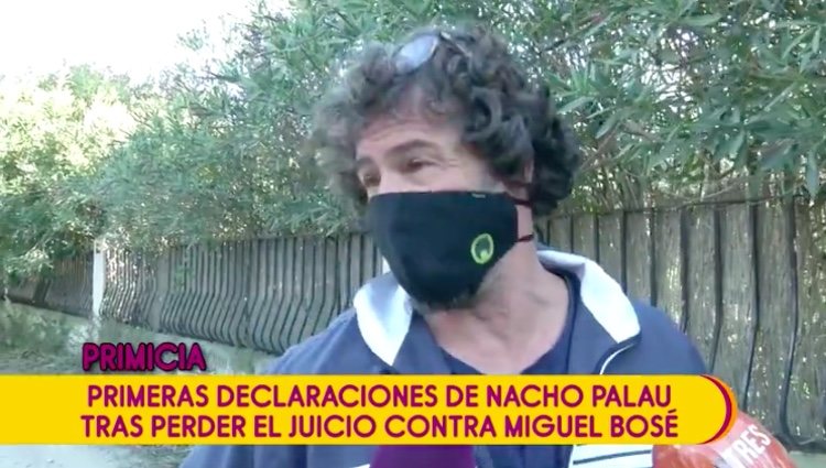 Nacho Palau hablando de la sentencia / Telecinco.es