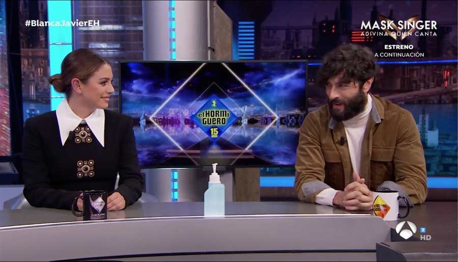 Blanca Suárez y Javier Rey en 'El Hormiguero'/ Foto: Antena 3