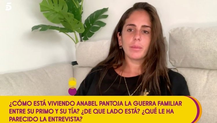 Anabel Pantoja se pronuncia | Foto: telecinco.es