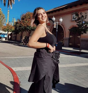 Alba Díaz en la foto por la que se dijo que podría estar embarazada/ Fuente: Instagram