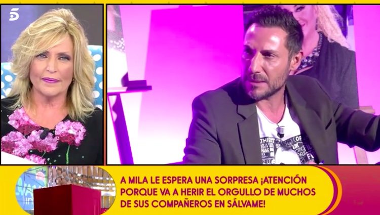Antonio David hablando de Lydia Lozano / Telecinco.es