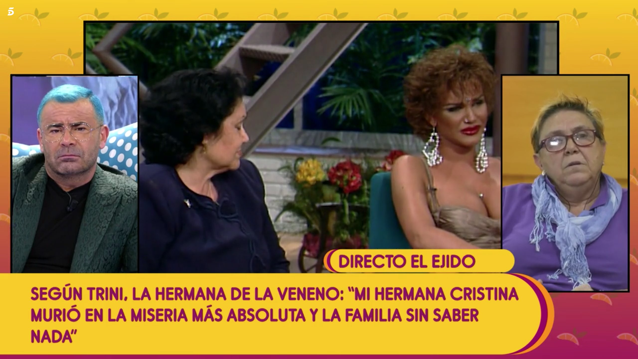 Trini asegura que La Veneno que se veía en la televisión era un papel | Foto: Telecinco.es