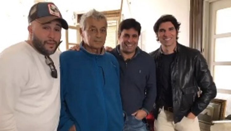 Kiko, el tío Riverita, Fran y Cayetano Rivera | Instagram