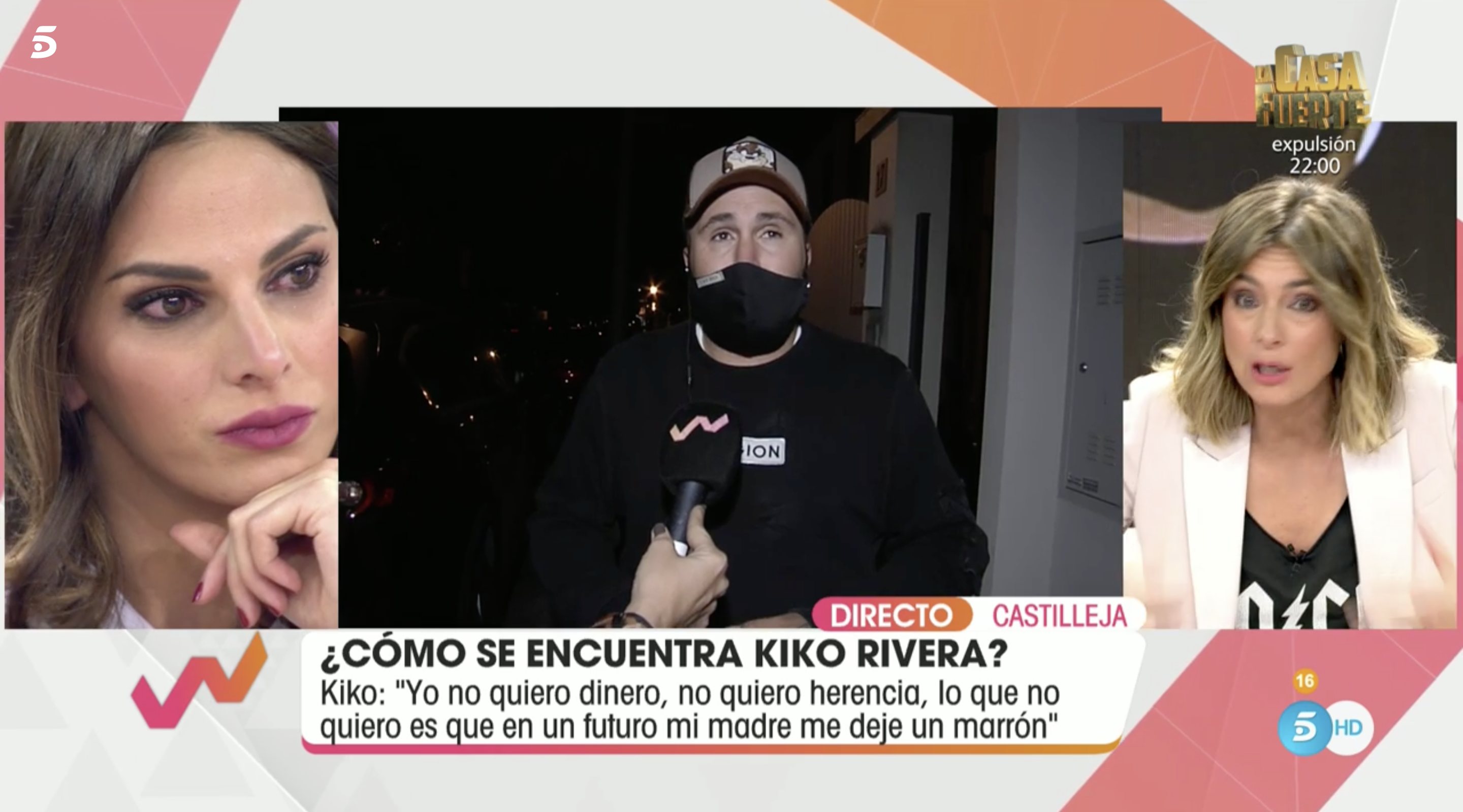 Kiko Rivera ha salido a dar la cara por su mujer en directo | Foto: Telecinco.es