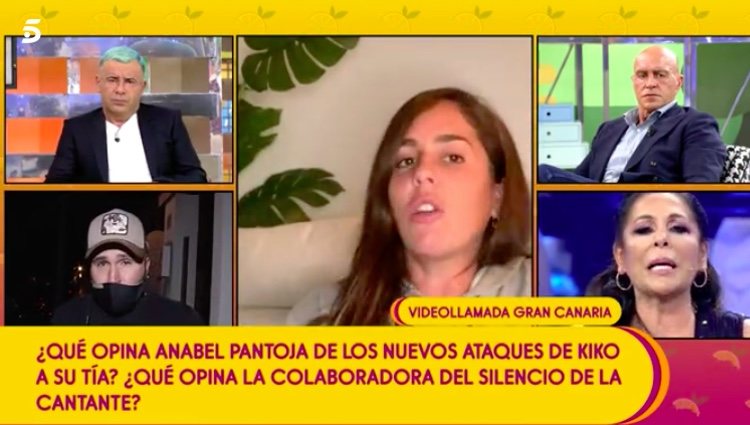 Anabel Pantoja hablando del conflicto de los Pantoja / Telecinco.es