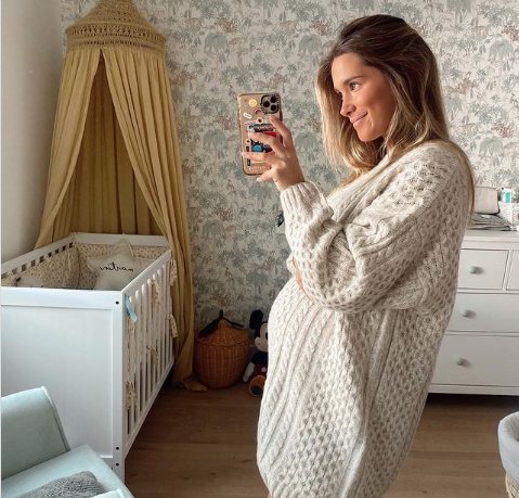 María Pombo en la habitación de su bebé/ Foto: Instagram