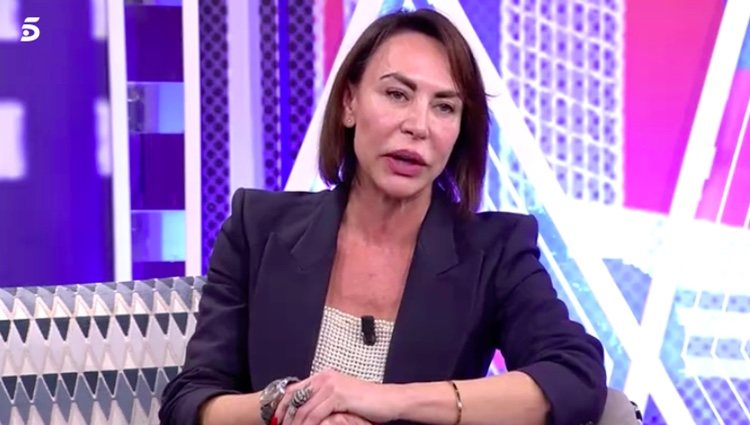 Noelia hablando de Rafael Amargo / Telecinco.es