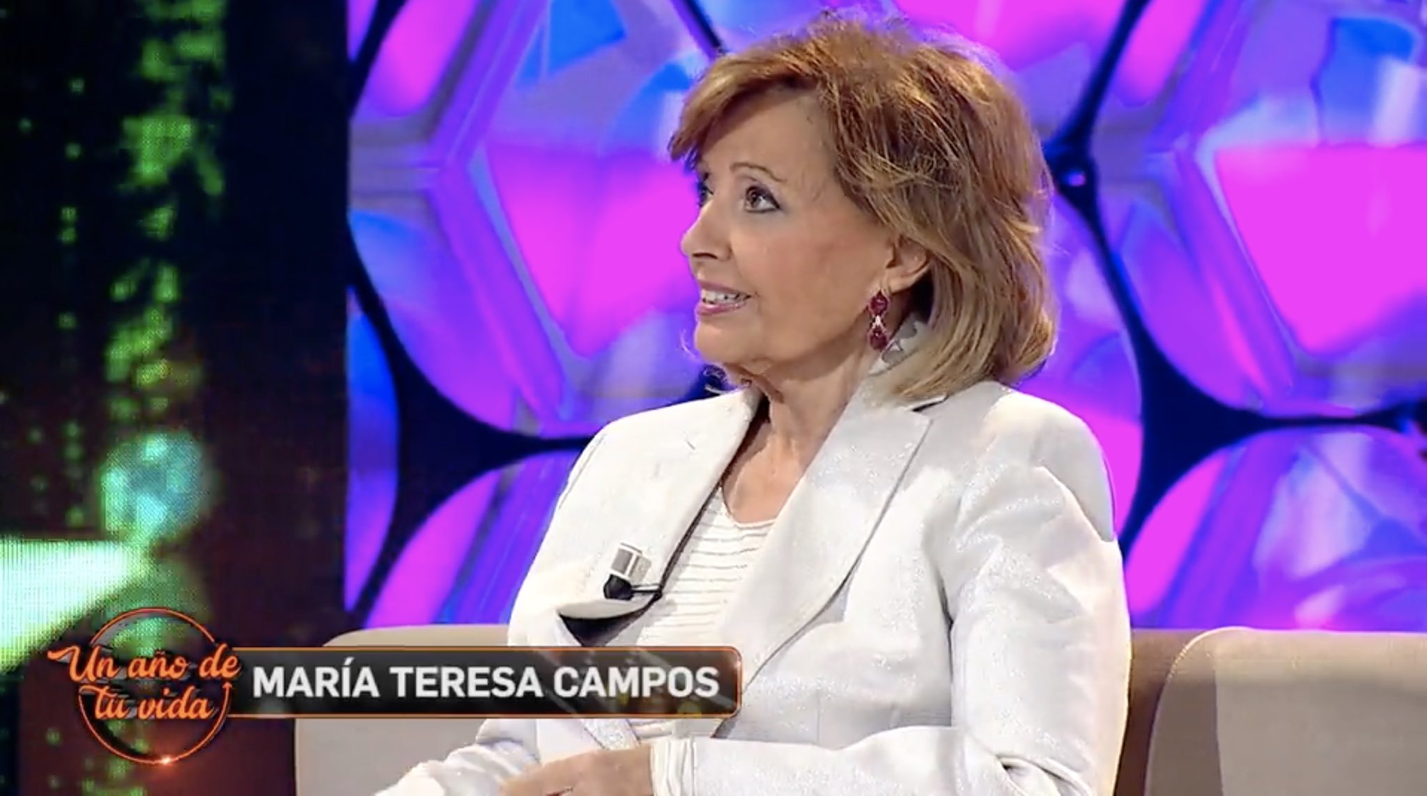 María Teresa Campos en 'Un año de tu vida/ Foto: Canal Sur