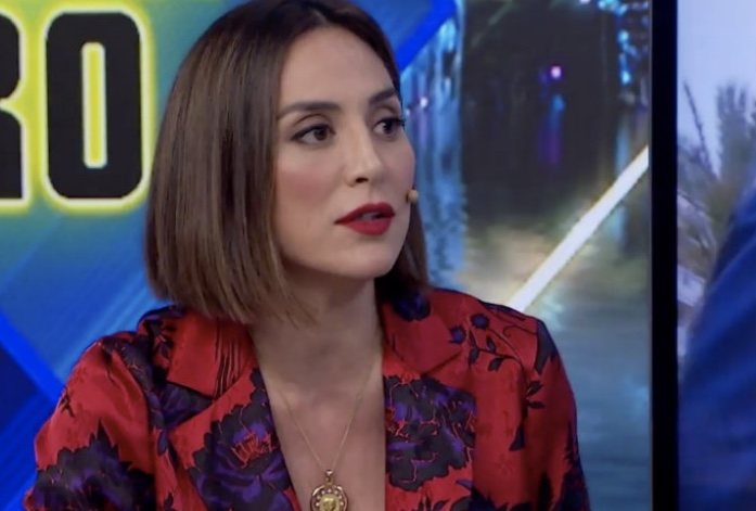 Tamara Falcó justificando su viaje/ Foto: Antena 3