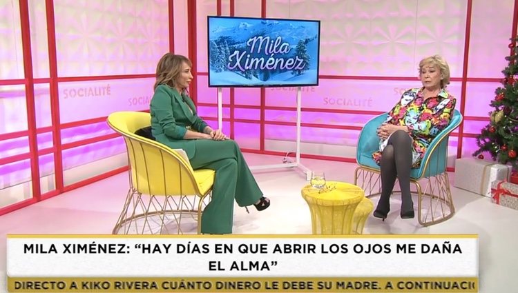 Mila Ximénez hablando con María Patiño | Foto: telecinco.es