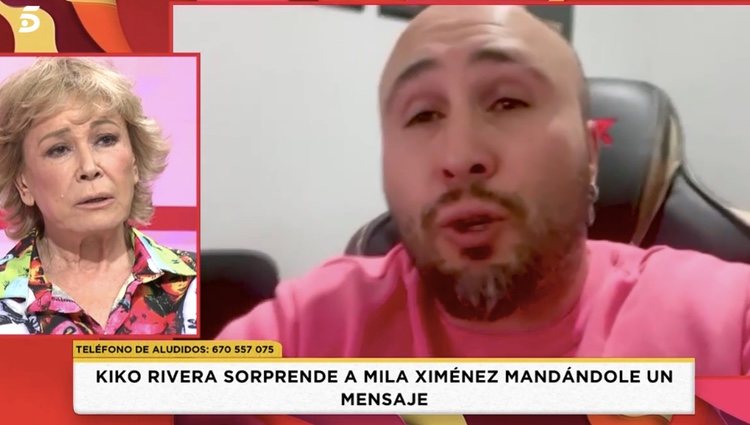 Kiko Rivera le envía un mensaje a Mila Ximénez | Foto: telecinco.es