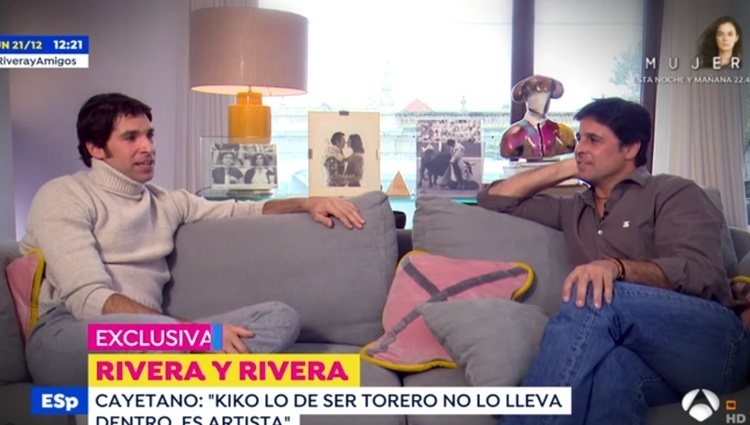 Cayetano Rivera en 'Fran y amigos' / Antena3.com