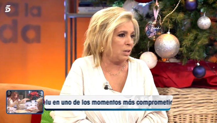 Carmen Borrego hablando de la muerte de su padre / Telecinco.es