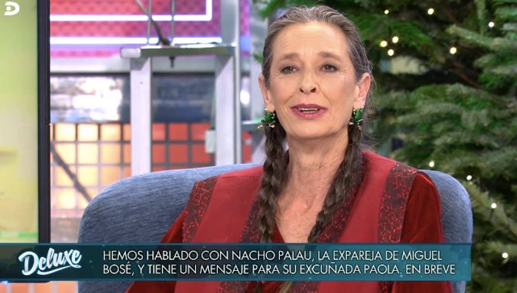 Paola Dominguín hablando de su madre | Foto: telecinco.es